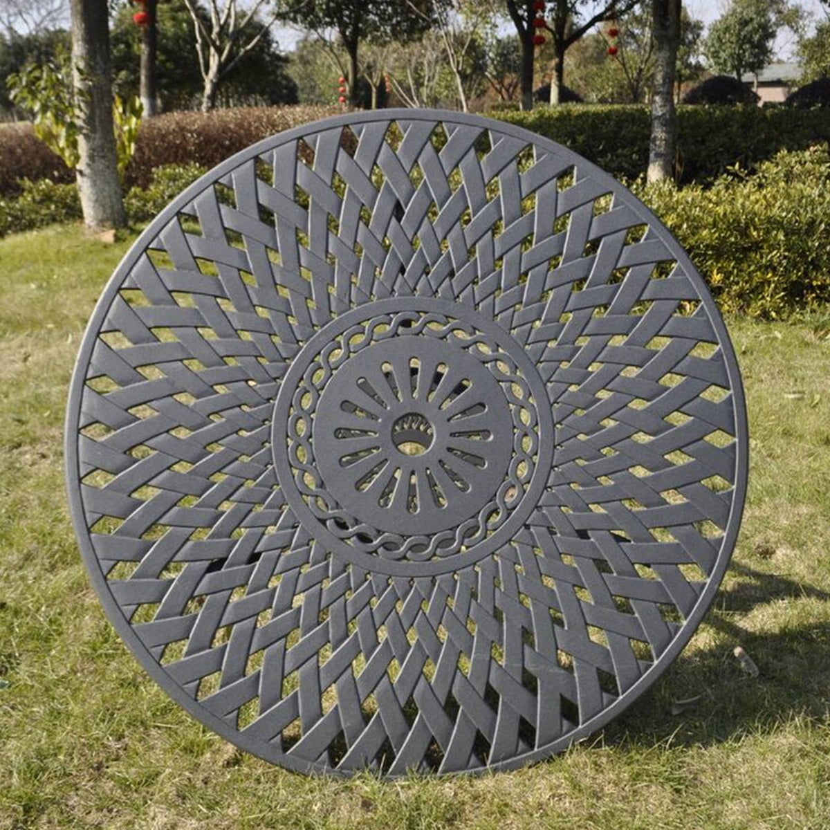 Mia Tuintafel - Leigrijs
