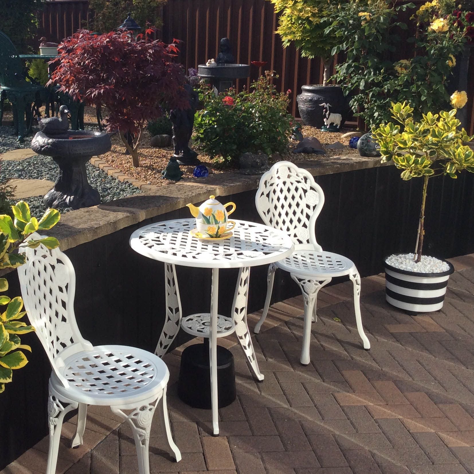 Rose bistroset (2 persoons set)