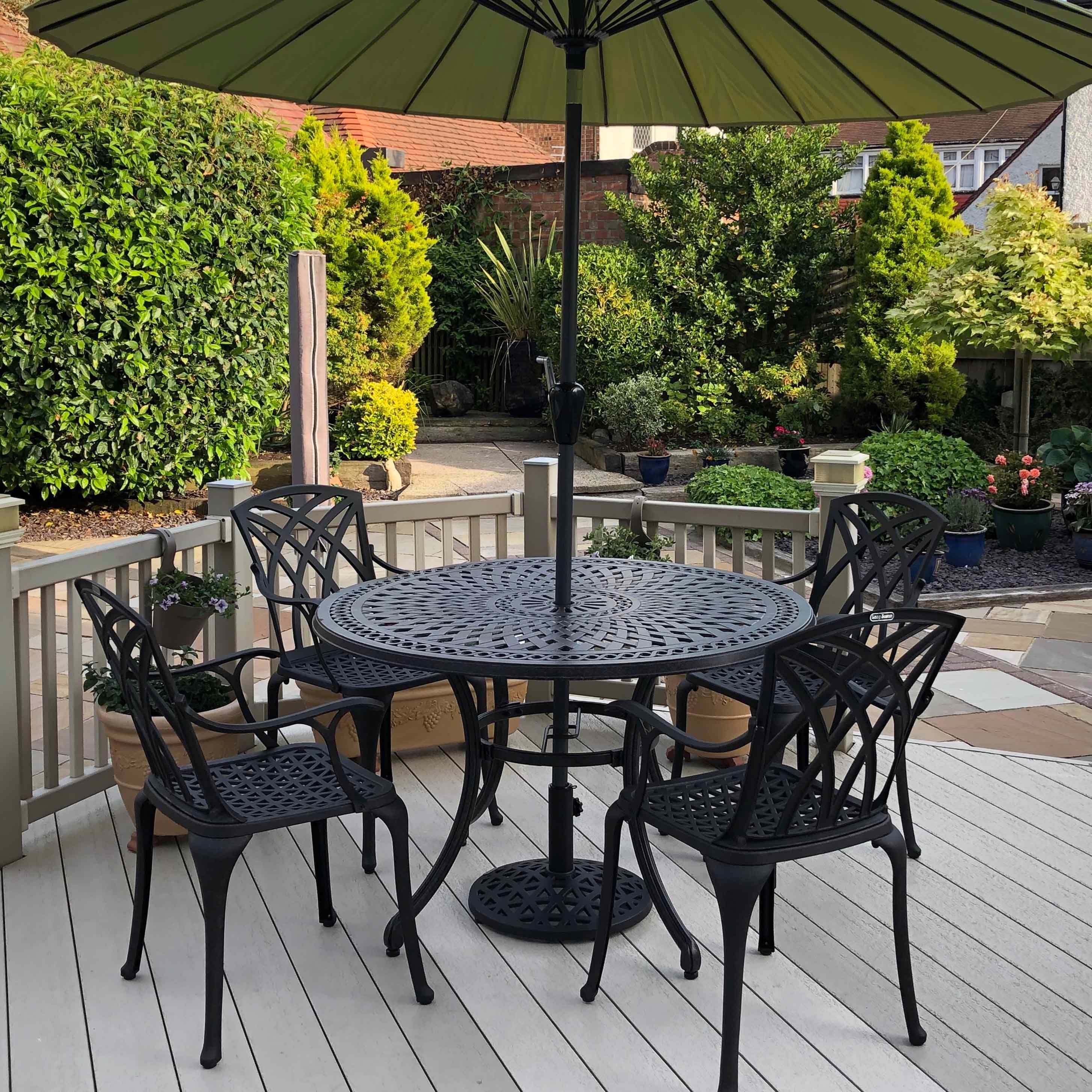 Alice tuintafel (4 persoons set)