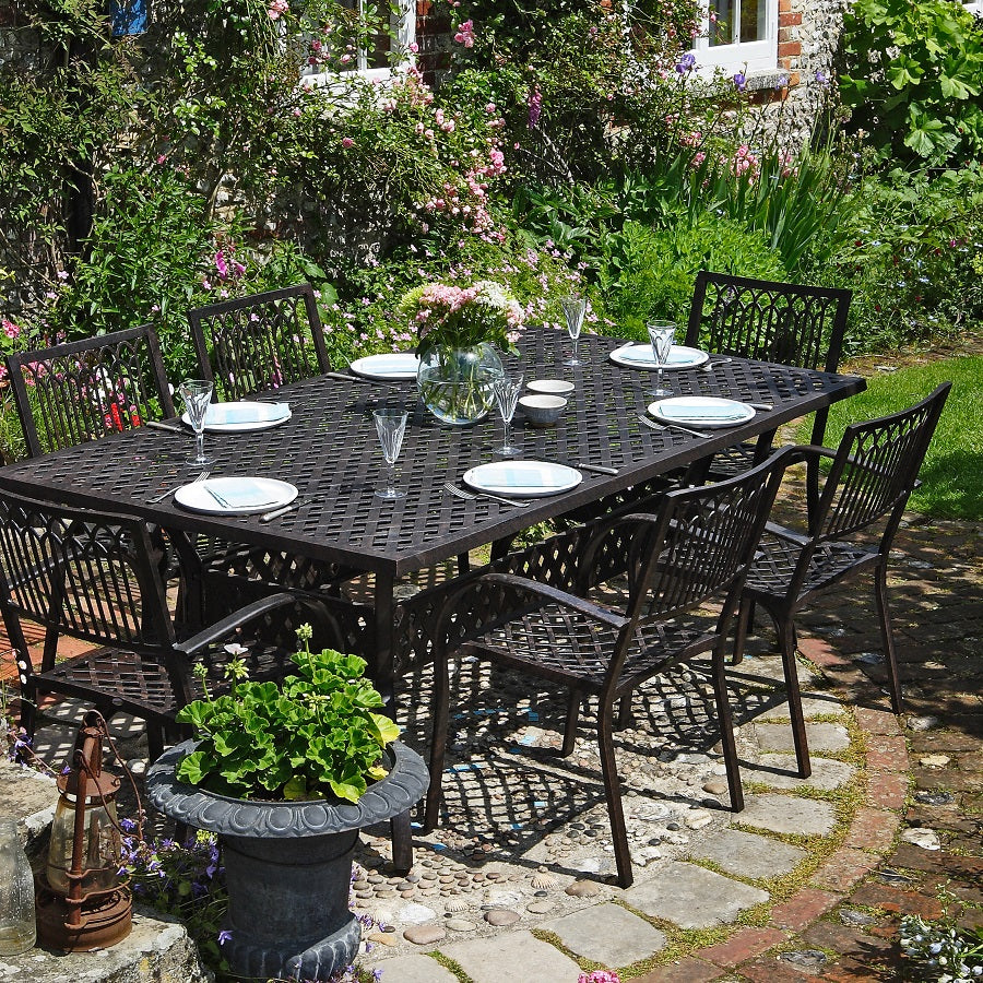 Sophia tuintafel (6 persoons set)