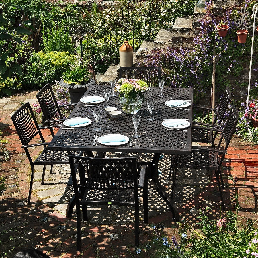 Sophia tuintafel (6 persoons set)