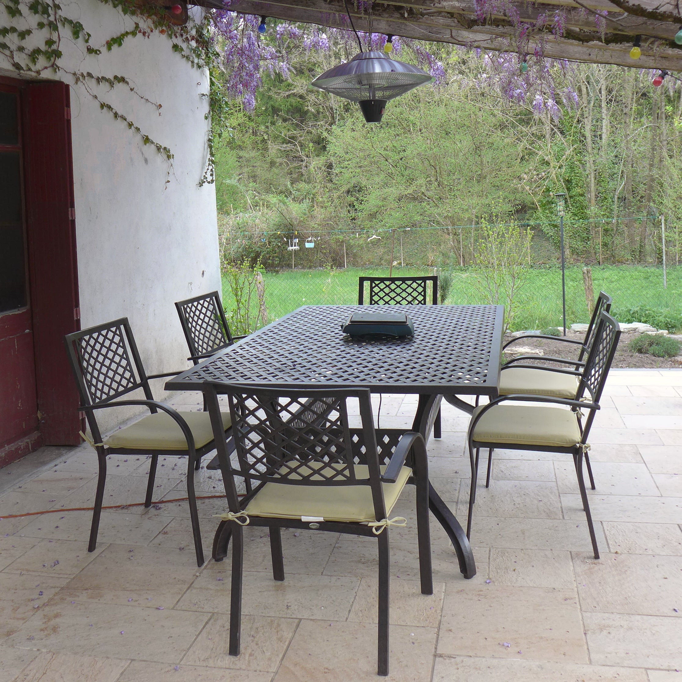 Sophia tuintafel (6 persoons set)