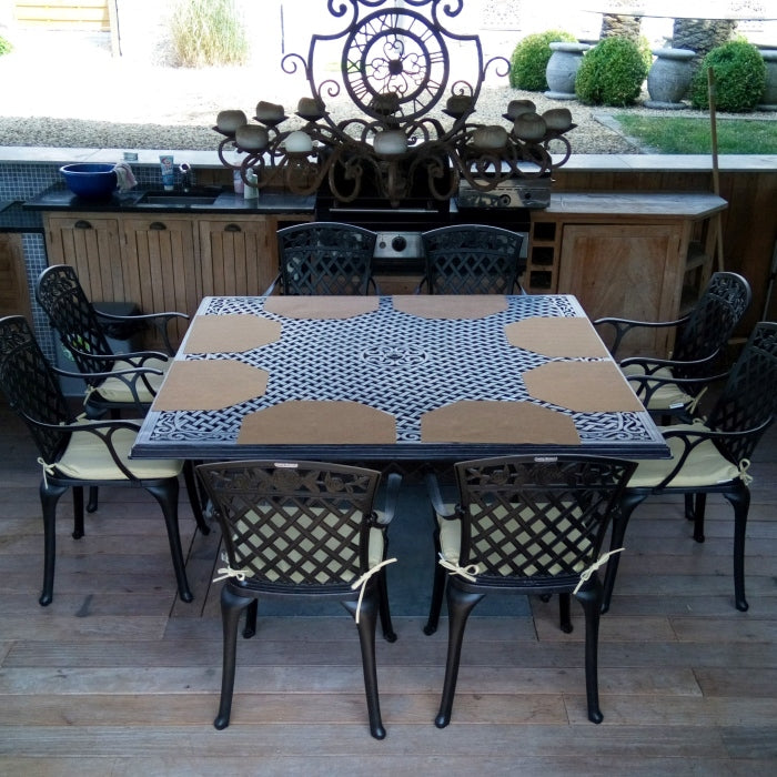 Tanya tuintafel (8 persoons set)