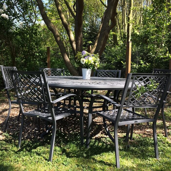 Frances tuintafel (8 persoons set)