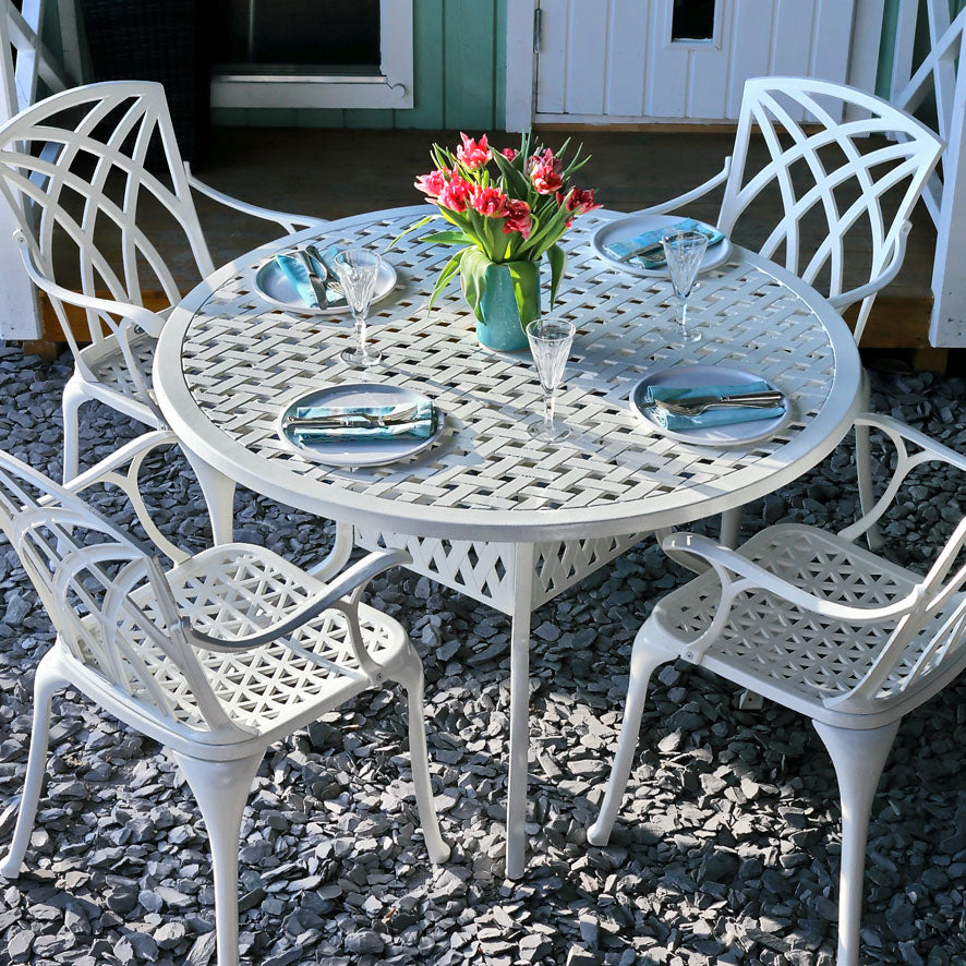 Sarah tuintafel (4 persoons set)