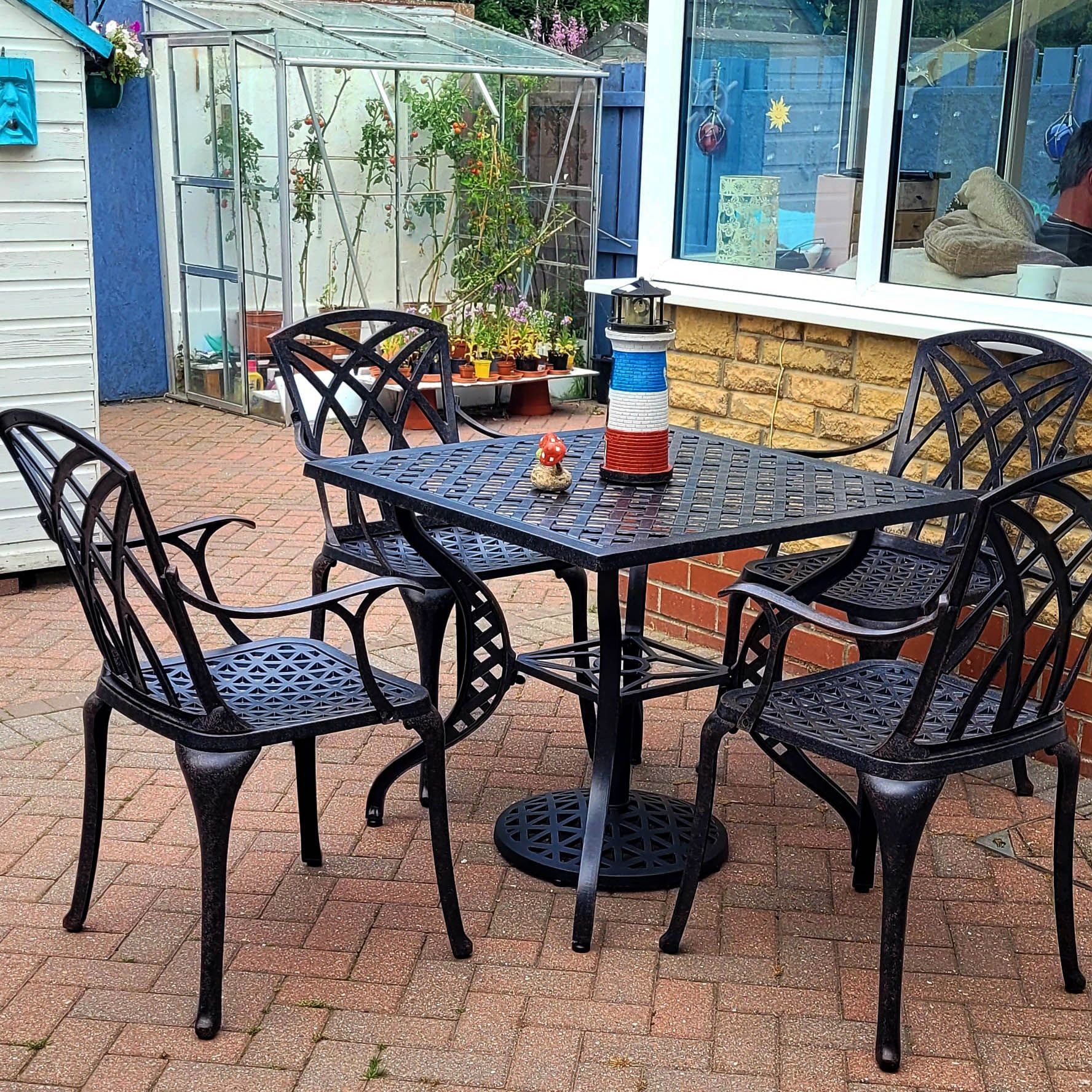 Lucy tuintafel (4 persoons set)