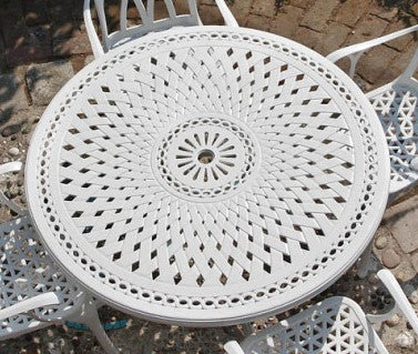 ALICE 120 cm Ronde aluminium Tuintafel