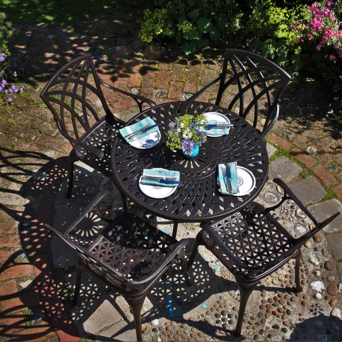 Mia Tuintafel (4 Persoons Set)