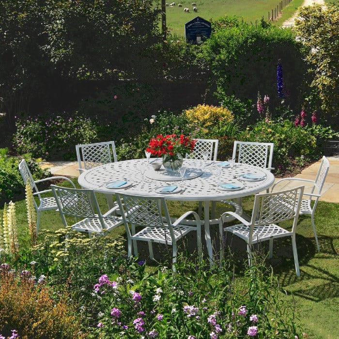 Rosemary tuintafel (10 persoons set)