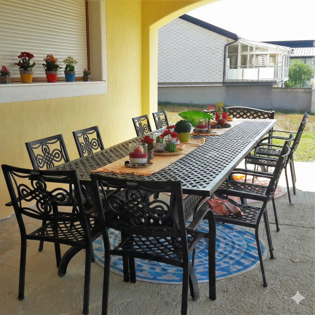 Sophia tuintafel (12 persoons set)