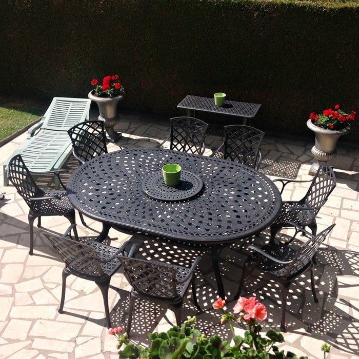 Rosemary tuintafel (8 persoons set)