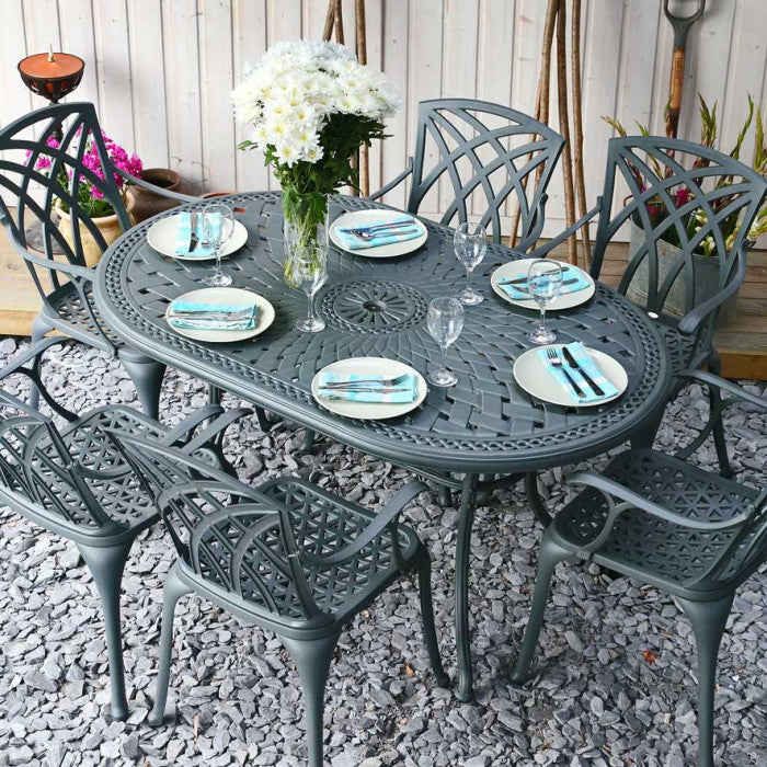 June Tuintafel (6 Persoons Set)