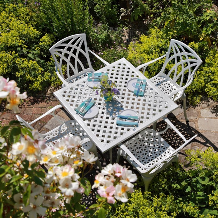 Lucy tuintafel (4 persoons set)