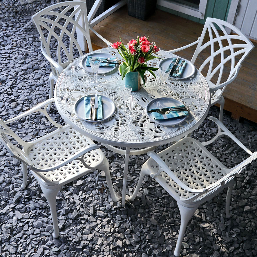 Flora Tuintafel (4 Persoons Set)
