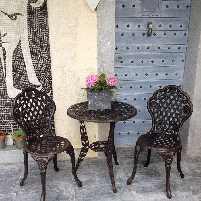 Rose Bistroset (2 Persoons Set)