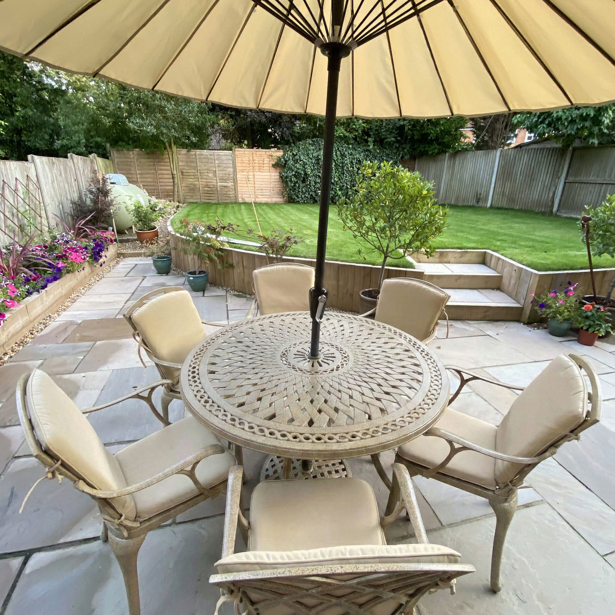 Alice tuintafel (6 persoons set)