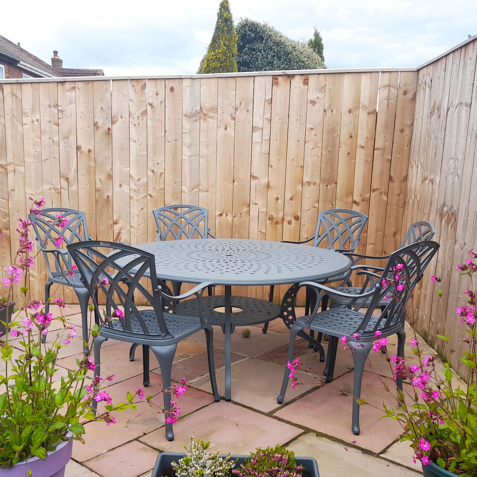 Amelia Tuintafel (6 Persoons Set)