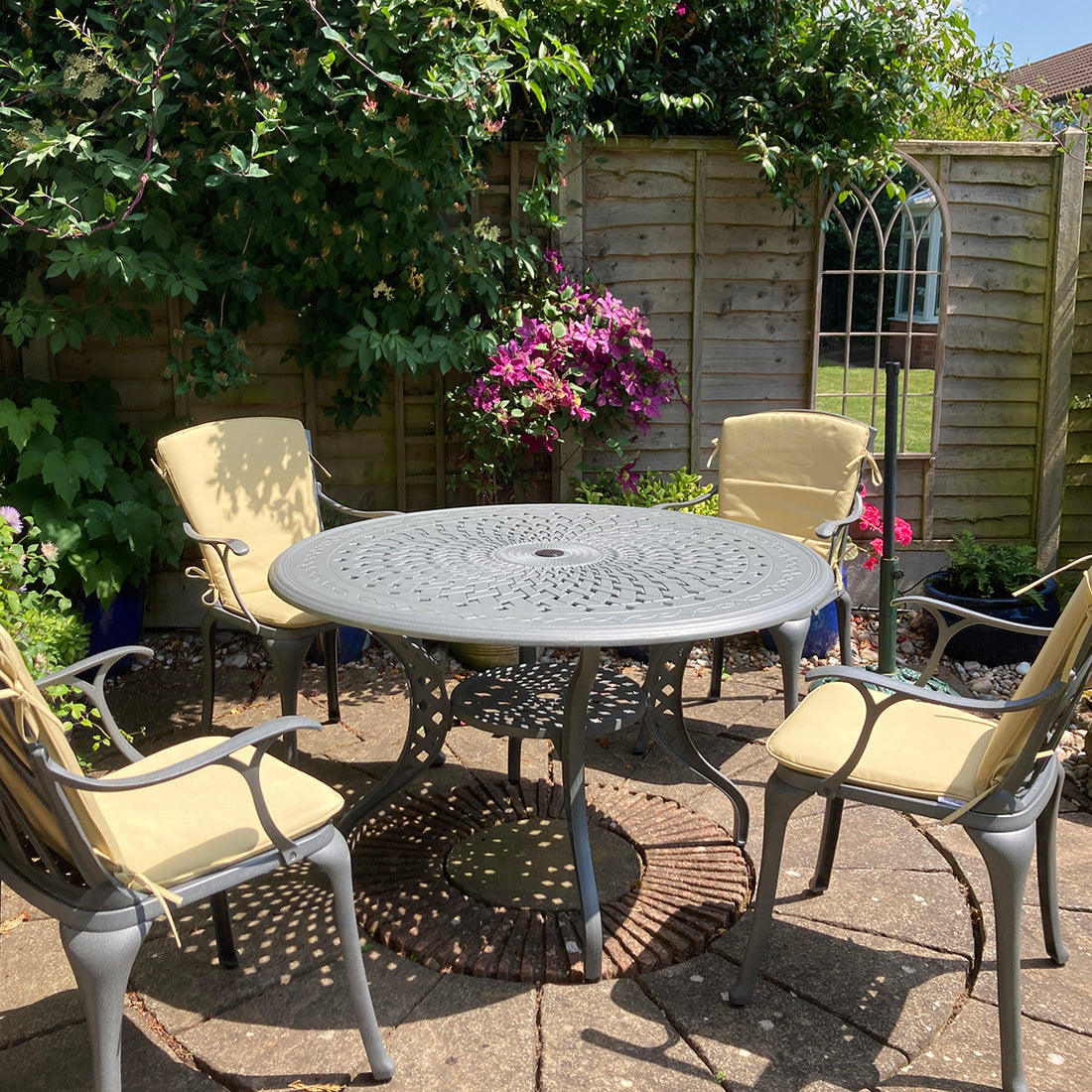 Amy tuintafel (4 persoons set)