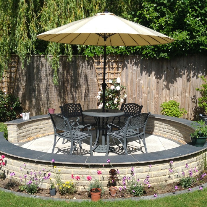 Anna tuintafel (4 persoons set)