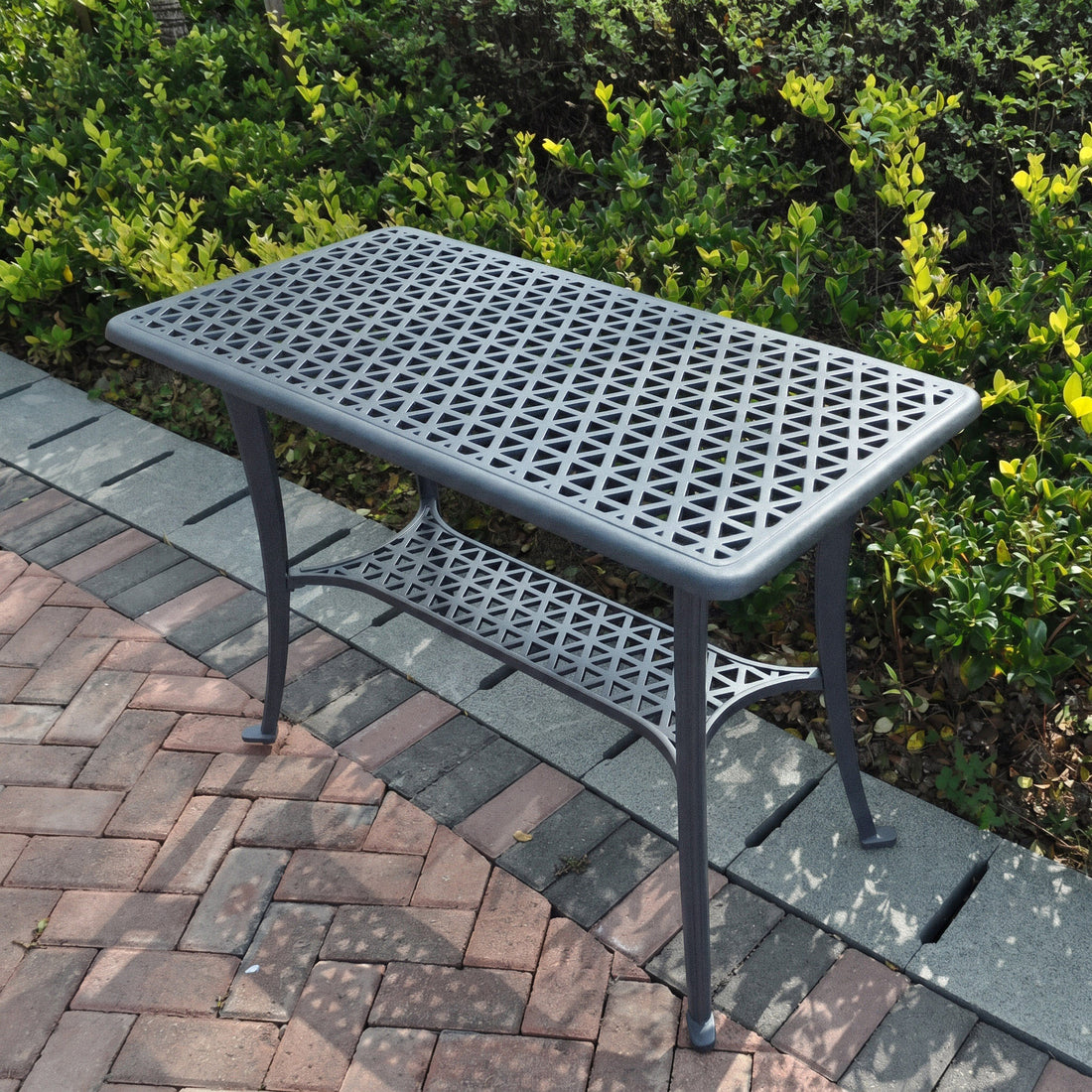 Bbq Tuintafel - Leigrijs