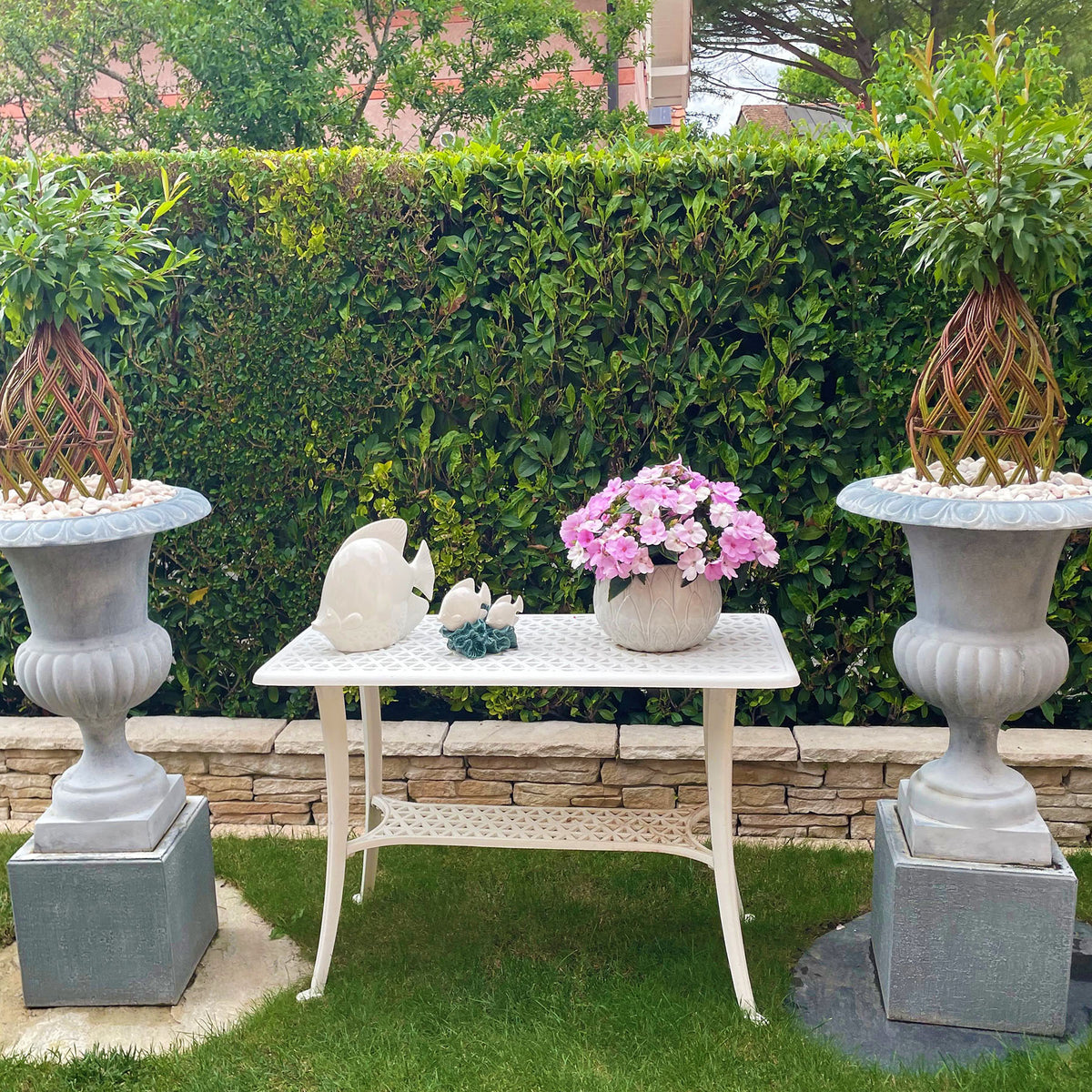 Bbq Bijzettafel - Wit