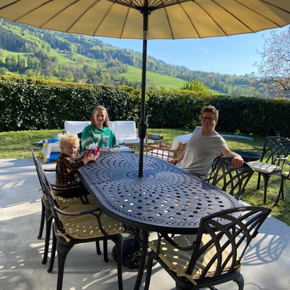 CATHERINE Tuintafel (6 personen)