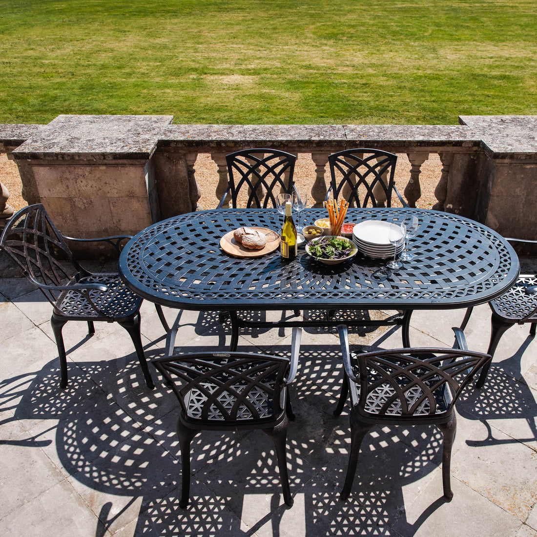 Catherine tuintafel (6 persoons set)