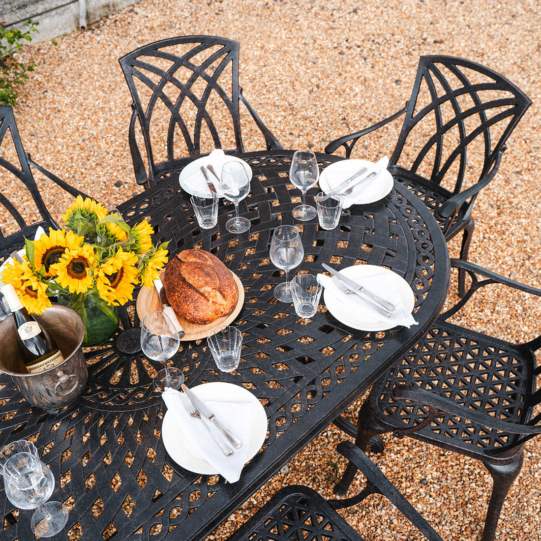 Catherine tuintafel (8 persoons set)