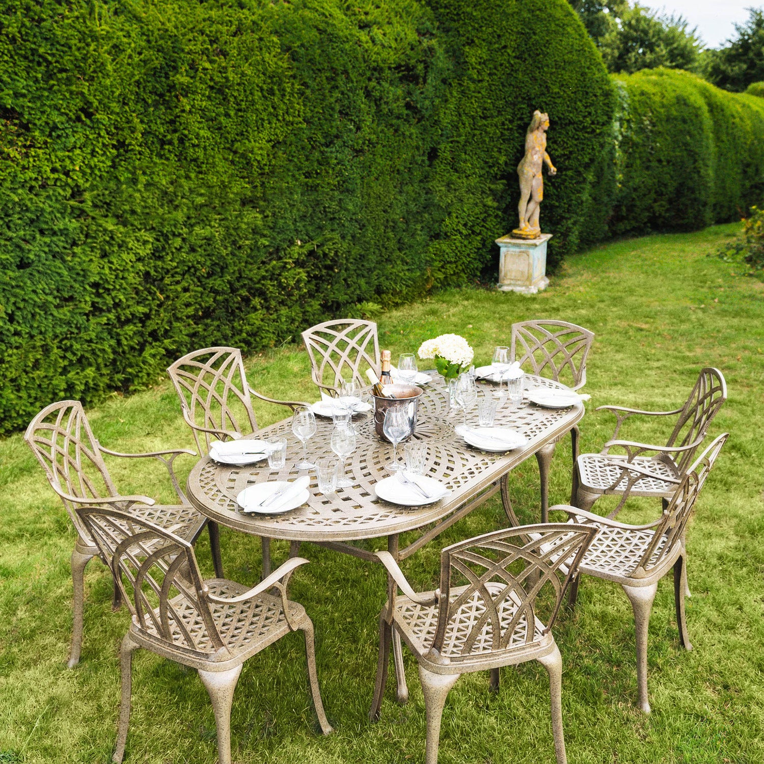 Catherine tuintafel (8 persoons set)