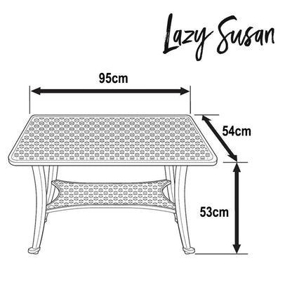 CLAIRE Bijzettafel (2 personen)