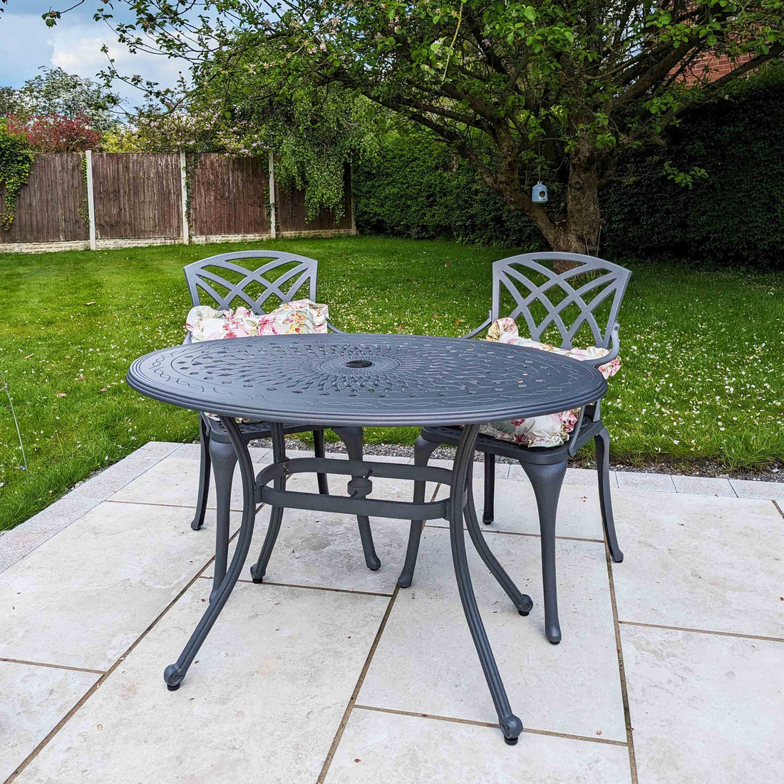 Daisie Table - Slate Grey