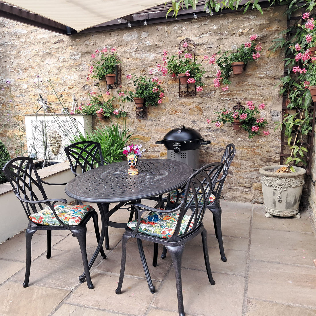 Emily tuintafel (4 persoons set)