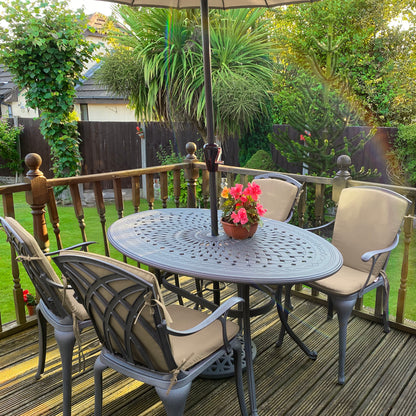 Emily tuintafel (4 persoons set)