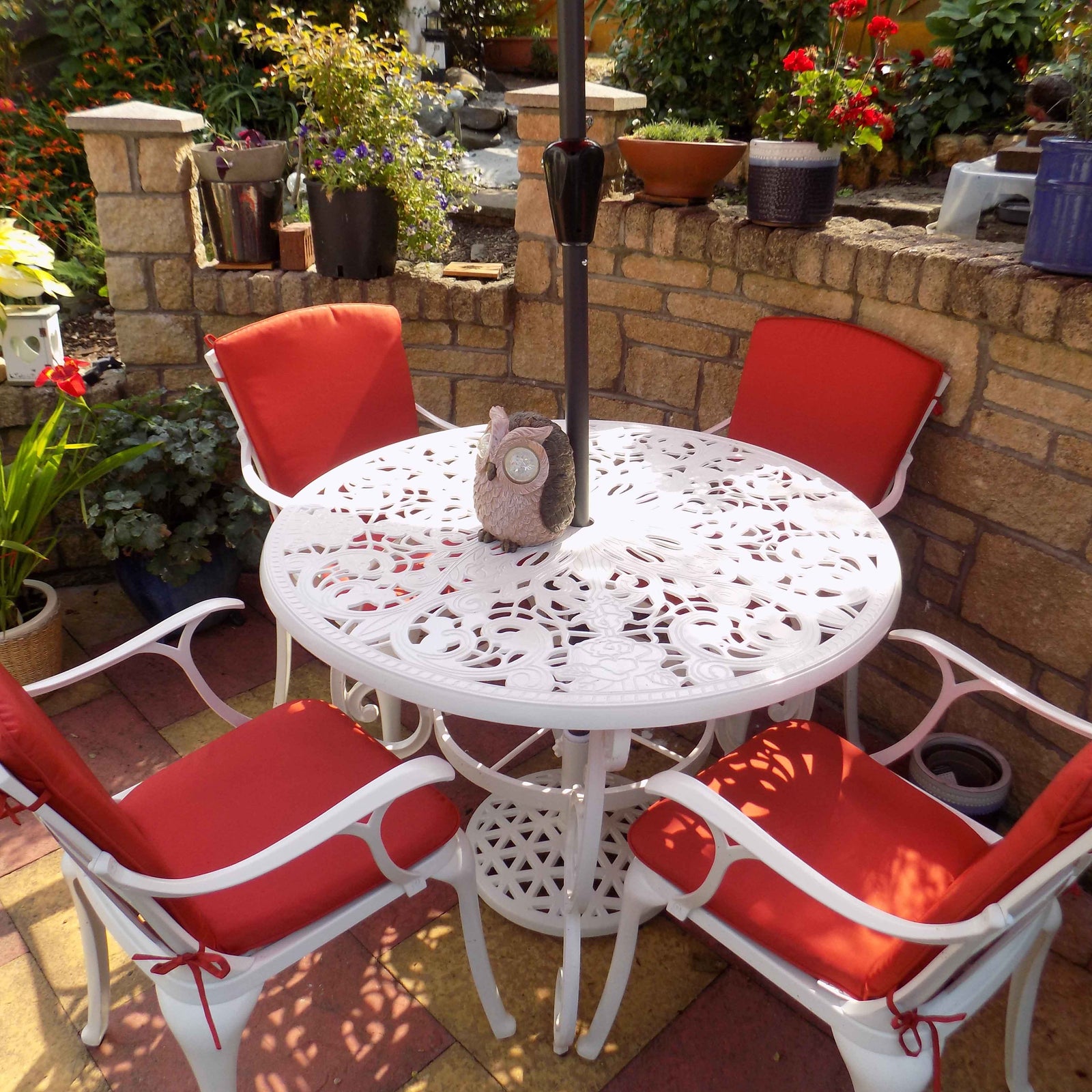 Flora Tuintafel (4 Persoons Set)