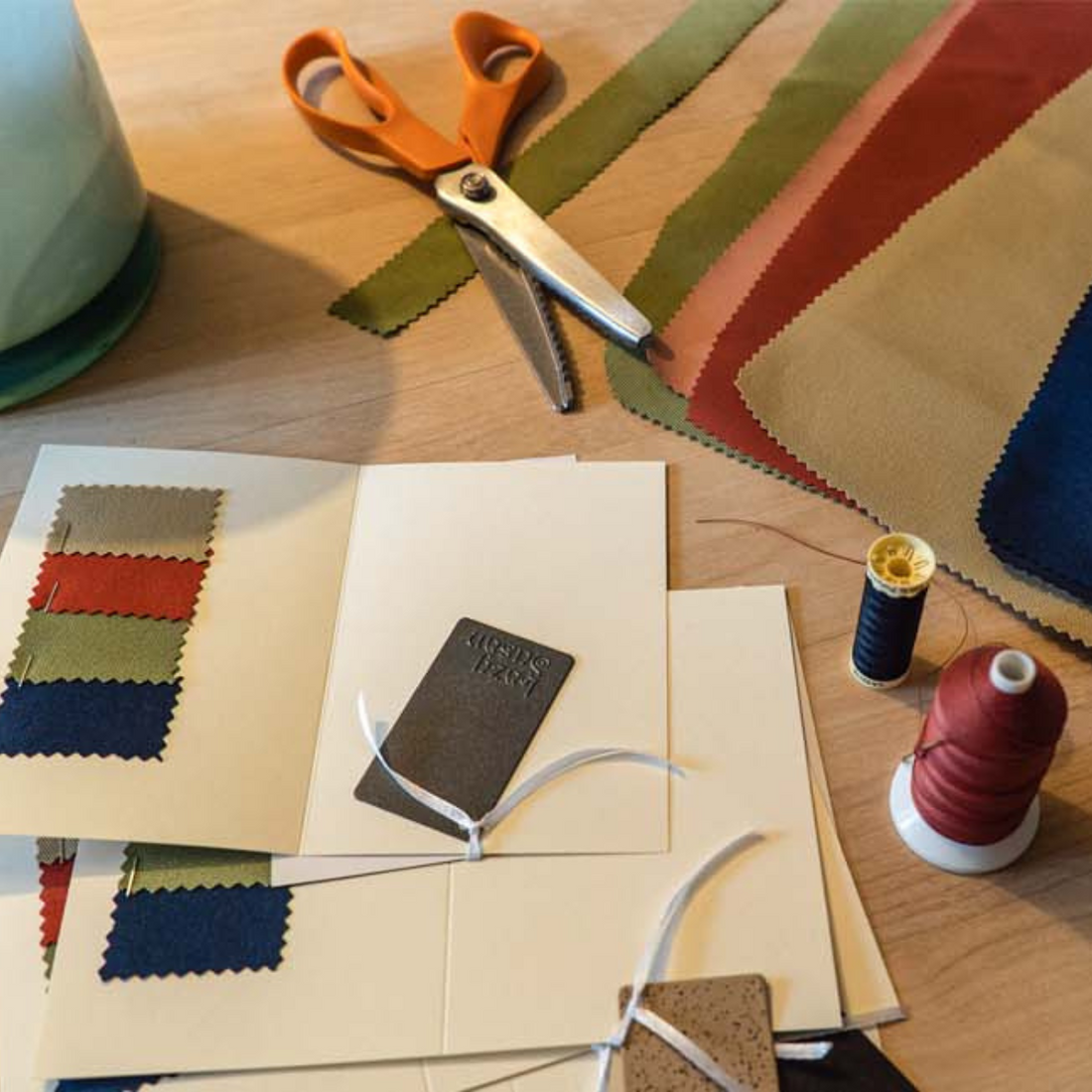 Voorbeeldset | Metaalkleuren &amp; Stofstalen