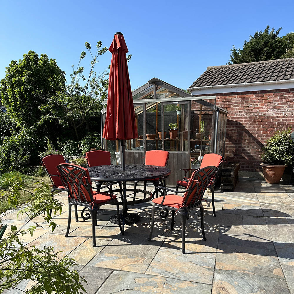 Joyce tuintafel (6 persoons set)