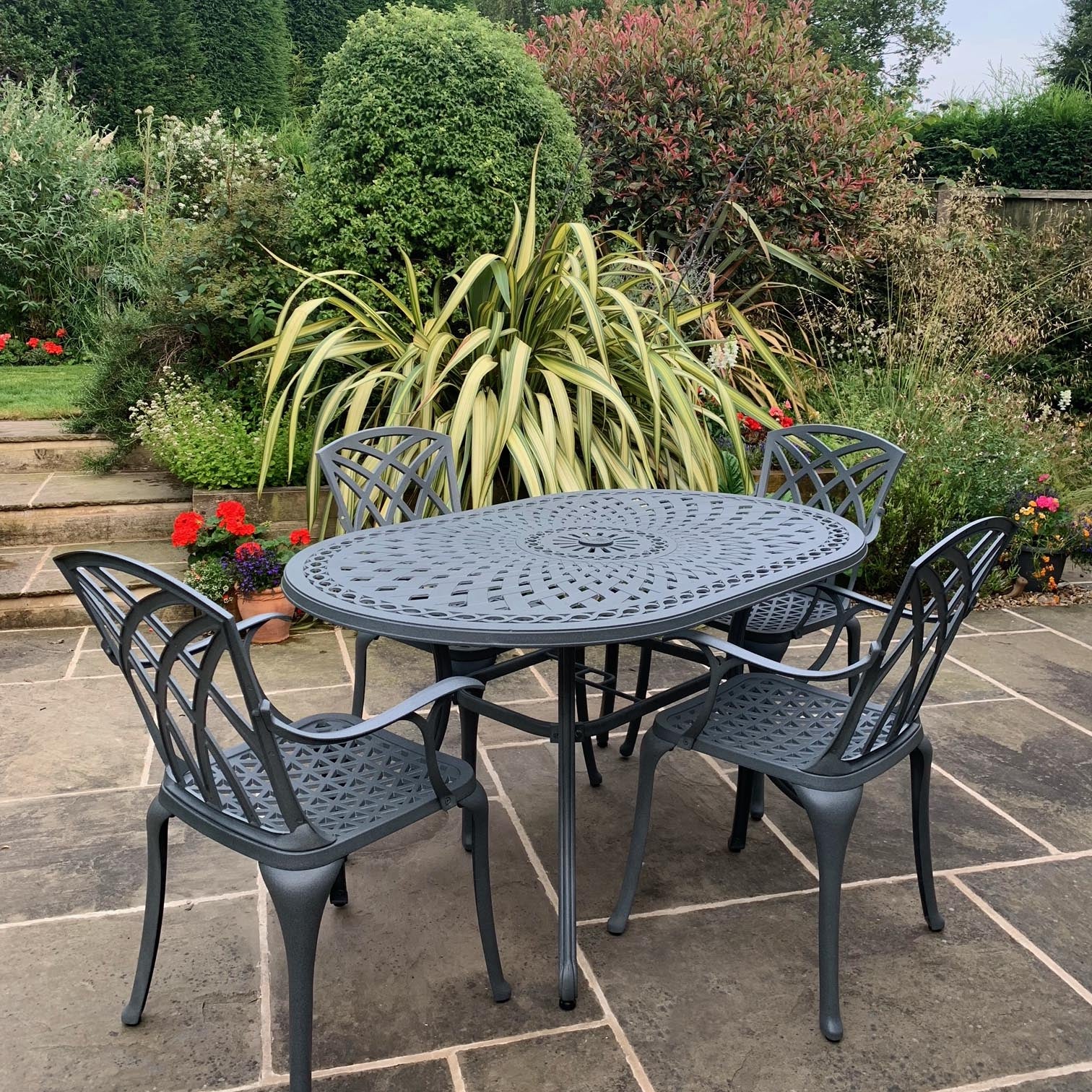 June Tuintafel (4 Persoons Set)