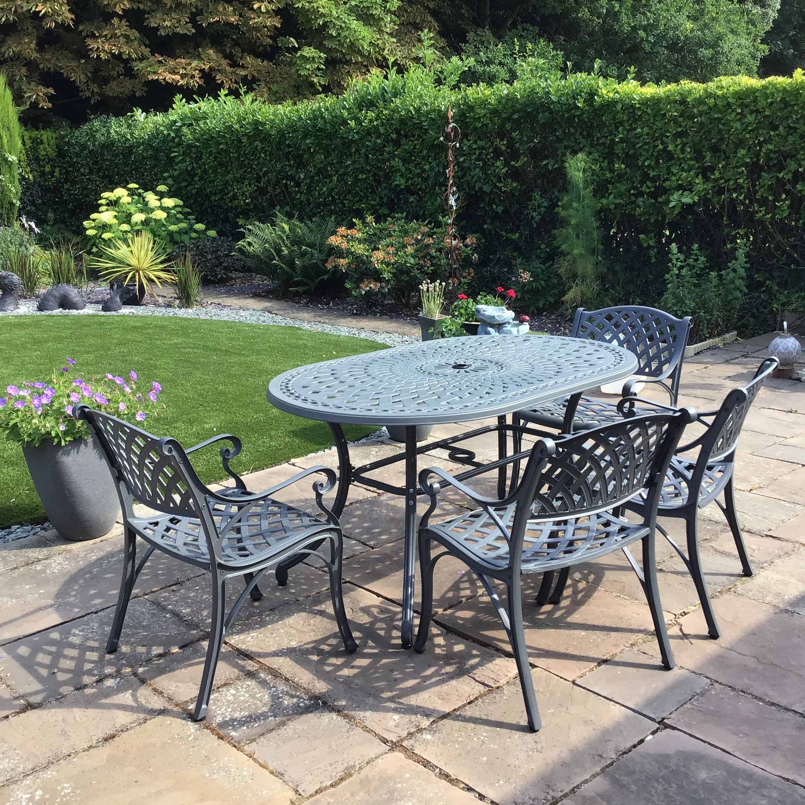 June Tuintafel (4 Persoons Set)