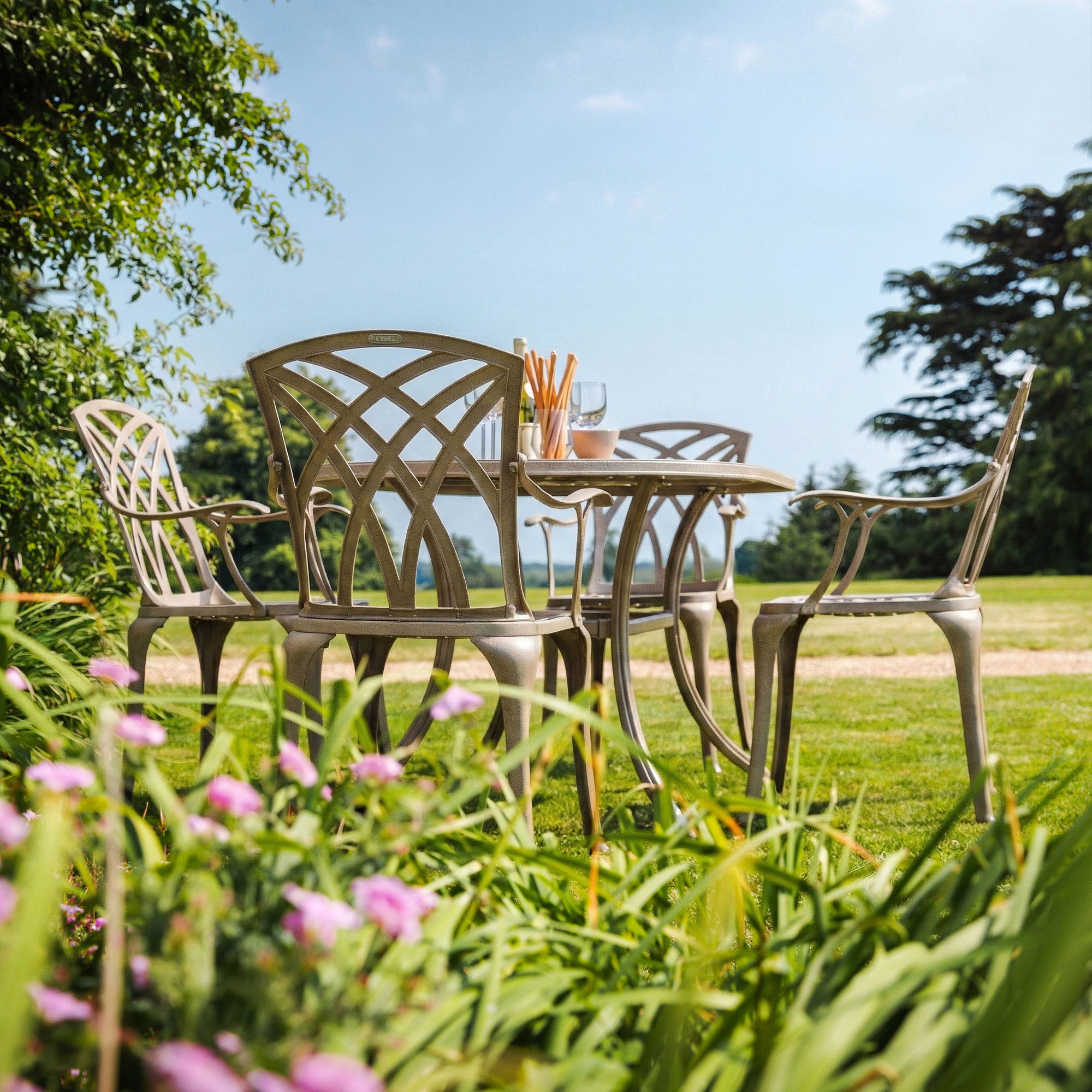 June tuintafel (4 persoons set)