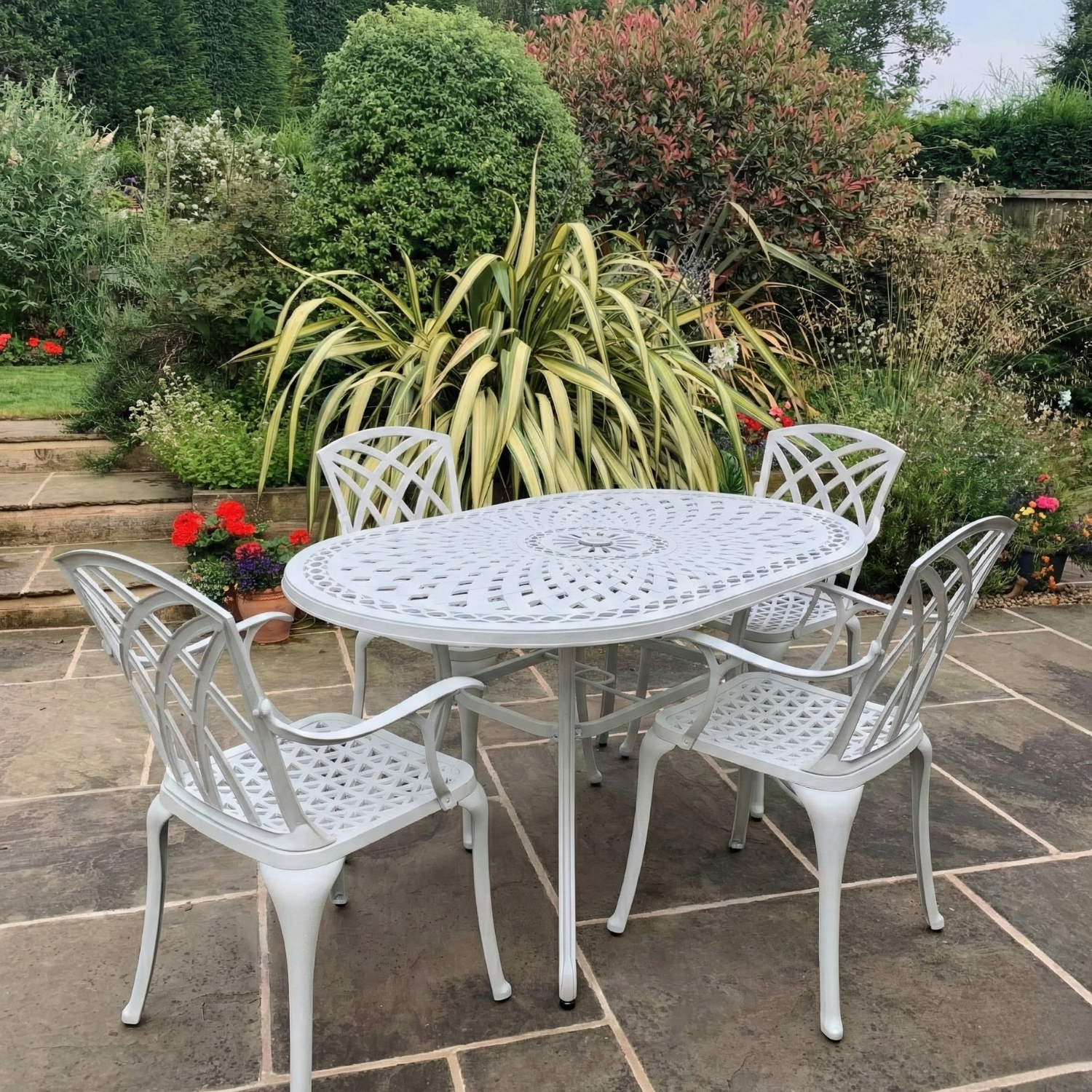 June Tuintafel (4 Persoons Set)