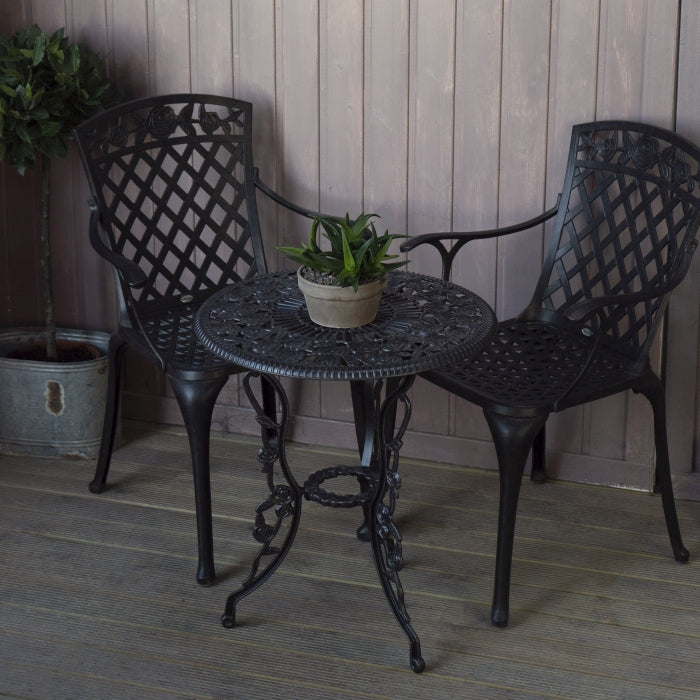 London Rose Tafel - Antiek Brons
