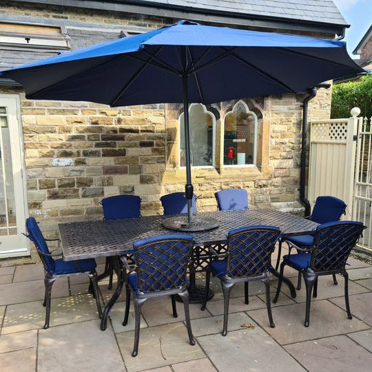 Madison tuintafel (8 persoons set)