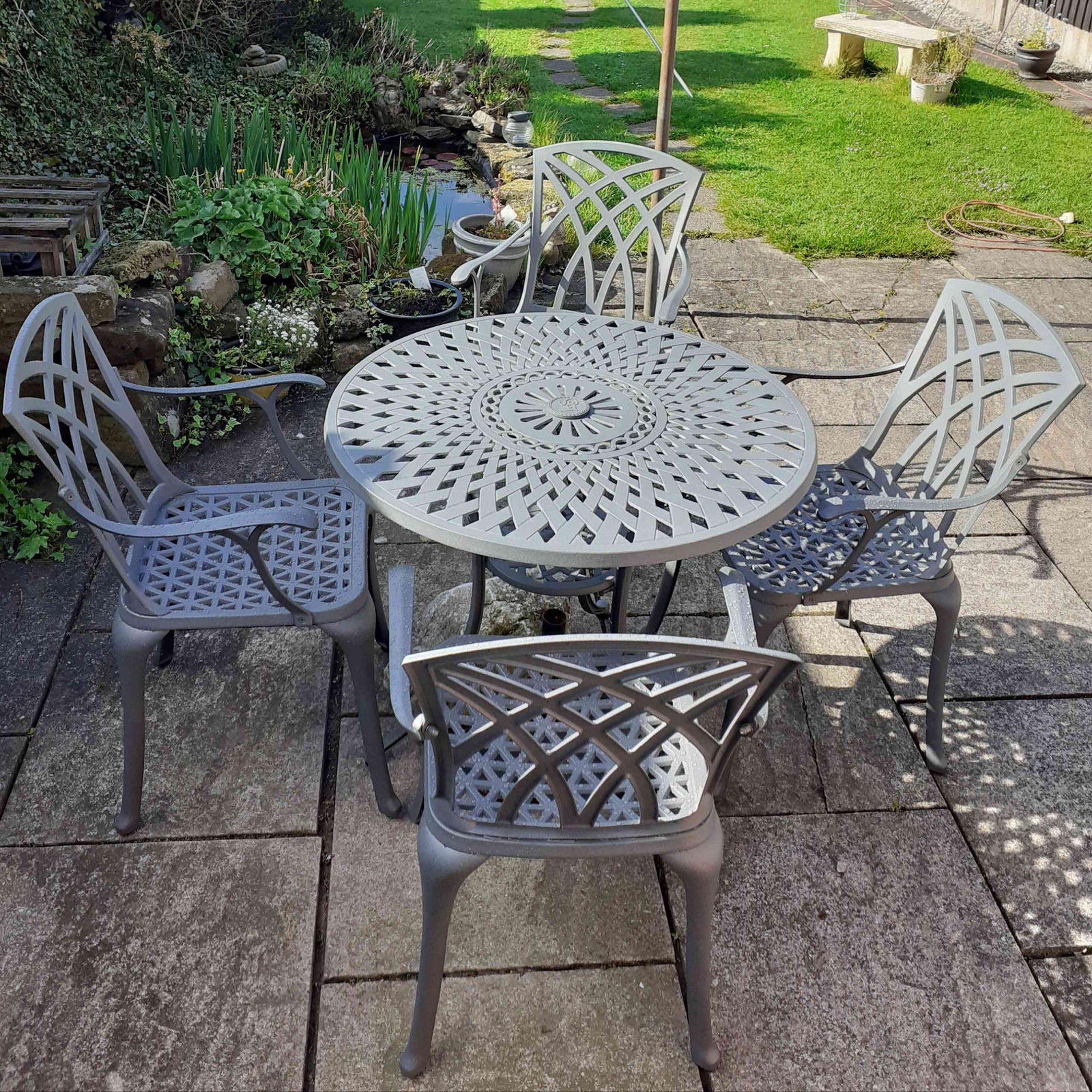 Mia Tuintafel (4 Persoons Set)