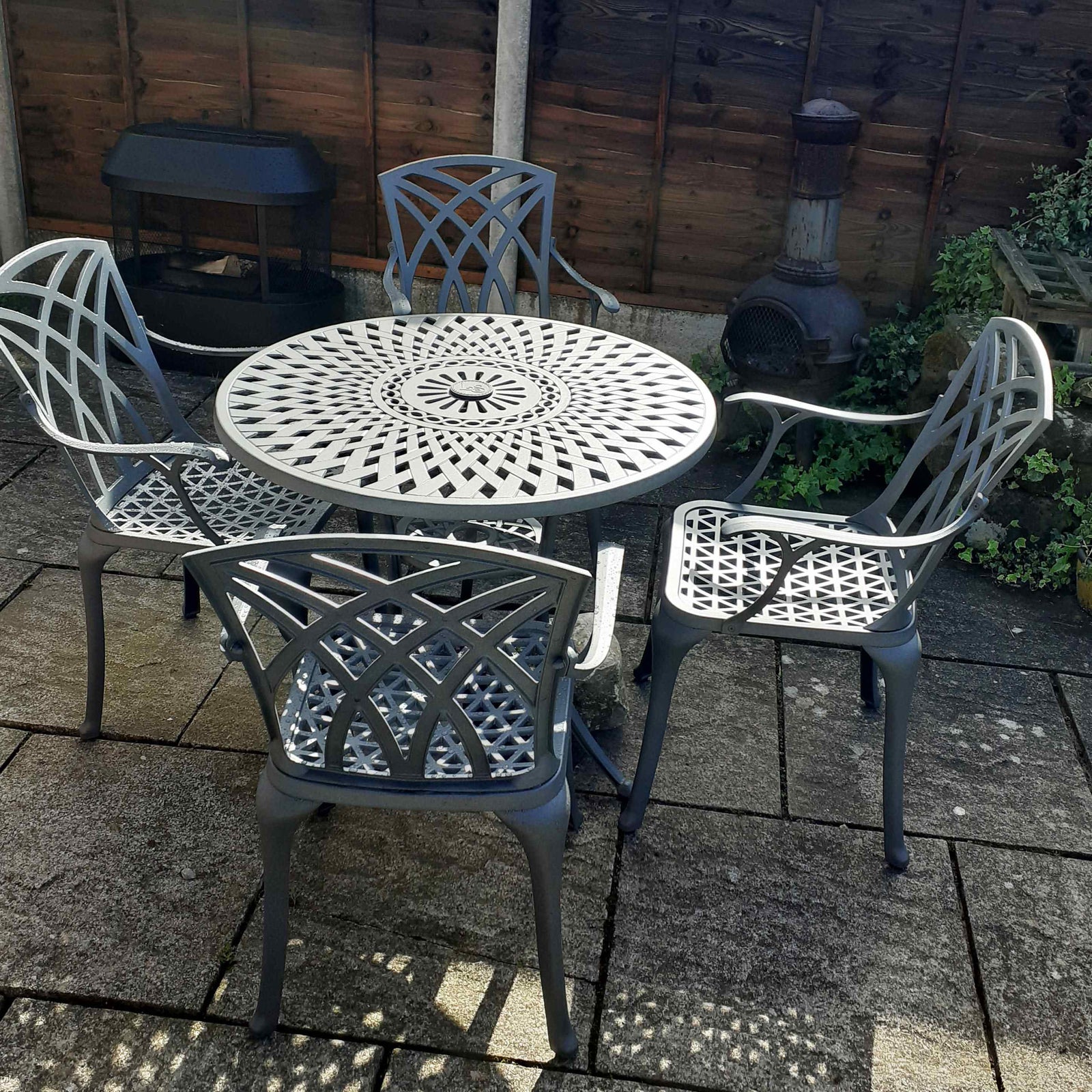 Mia Tuintafel (4 Persoons Set)