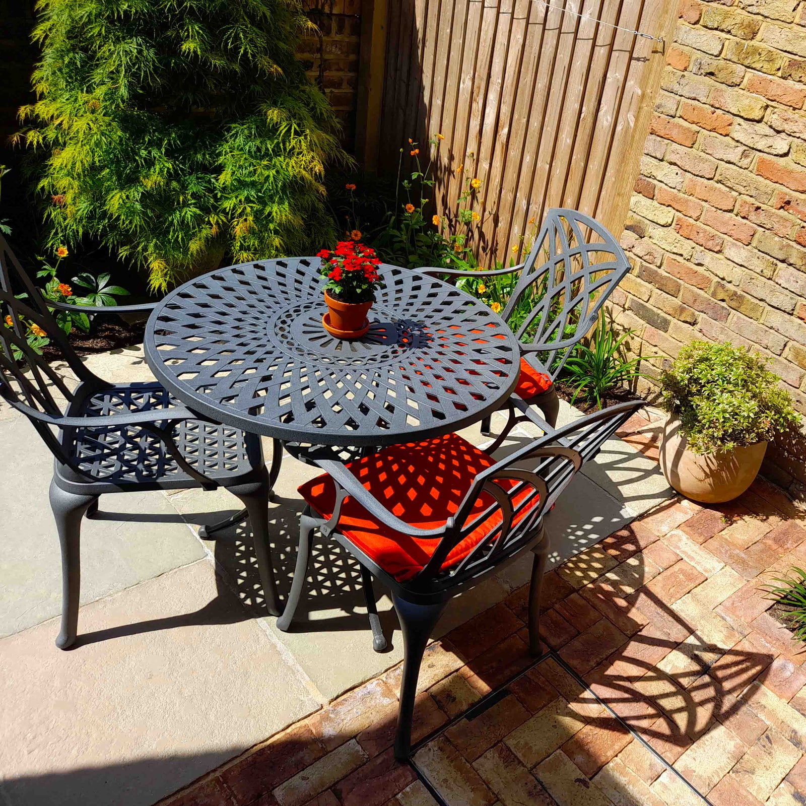 Mia Tuintafel (4 Persoons Set)