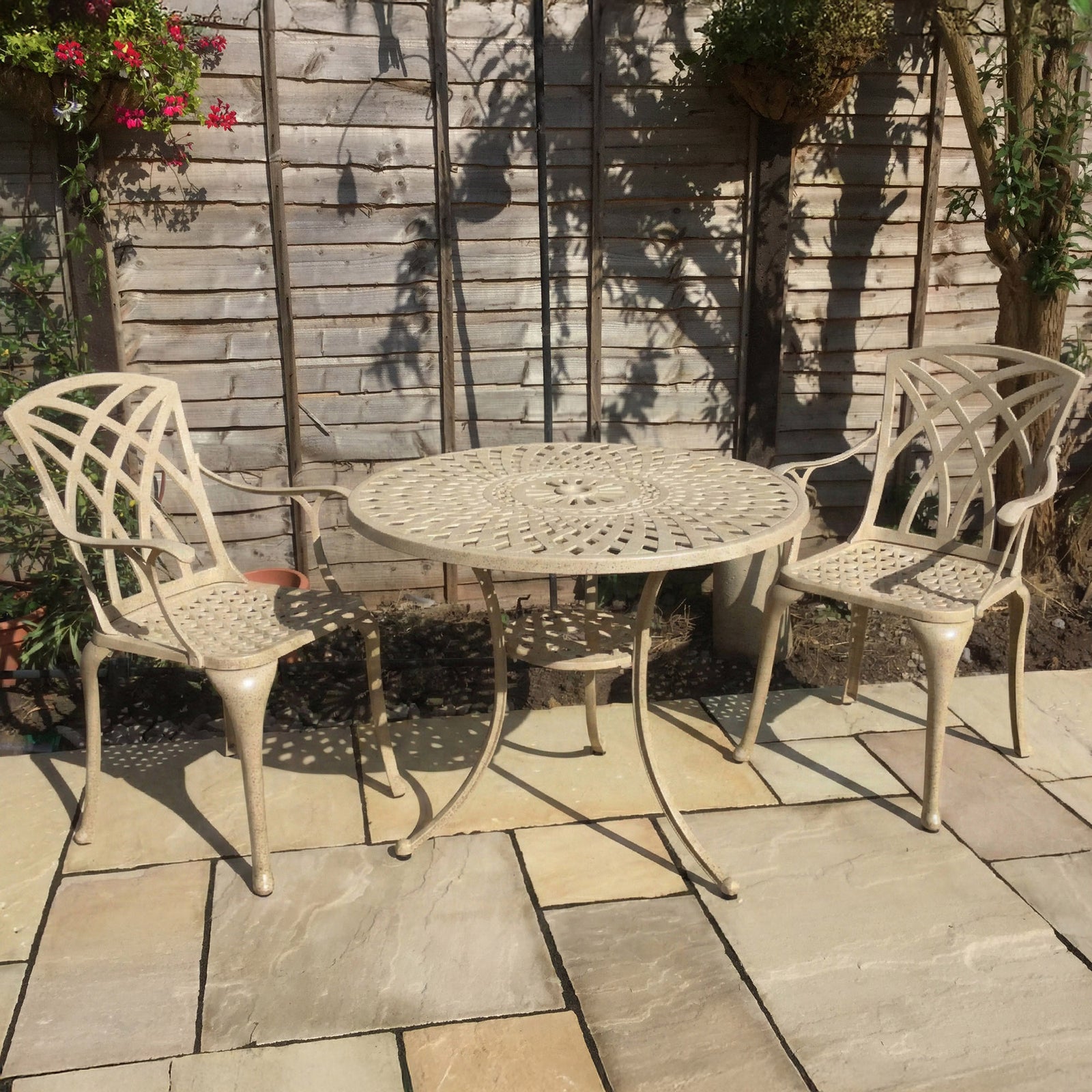 Mia Tuintafel (2 Persoons Set)