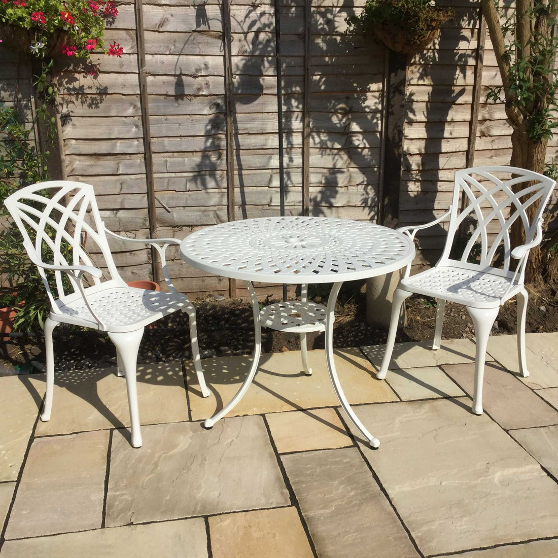 Mia tuintafel (2 persoons set)