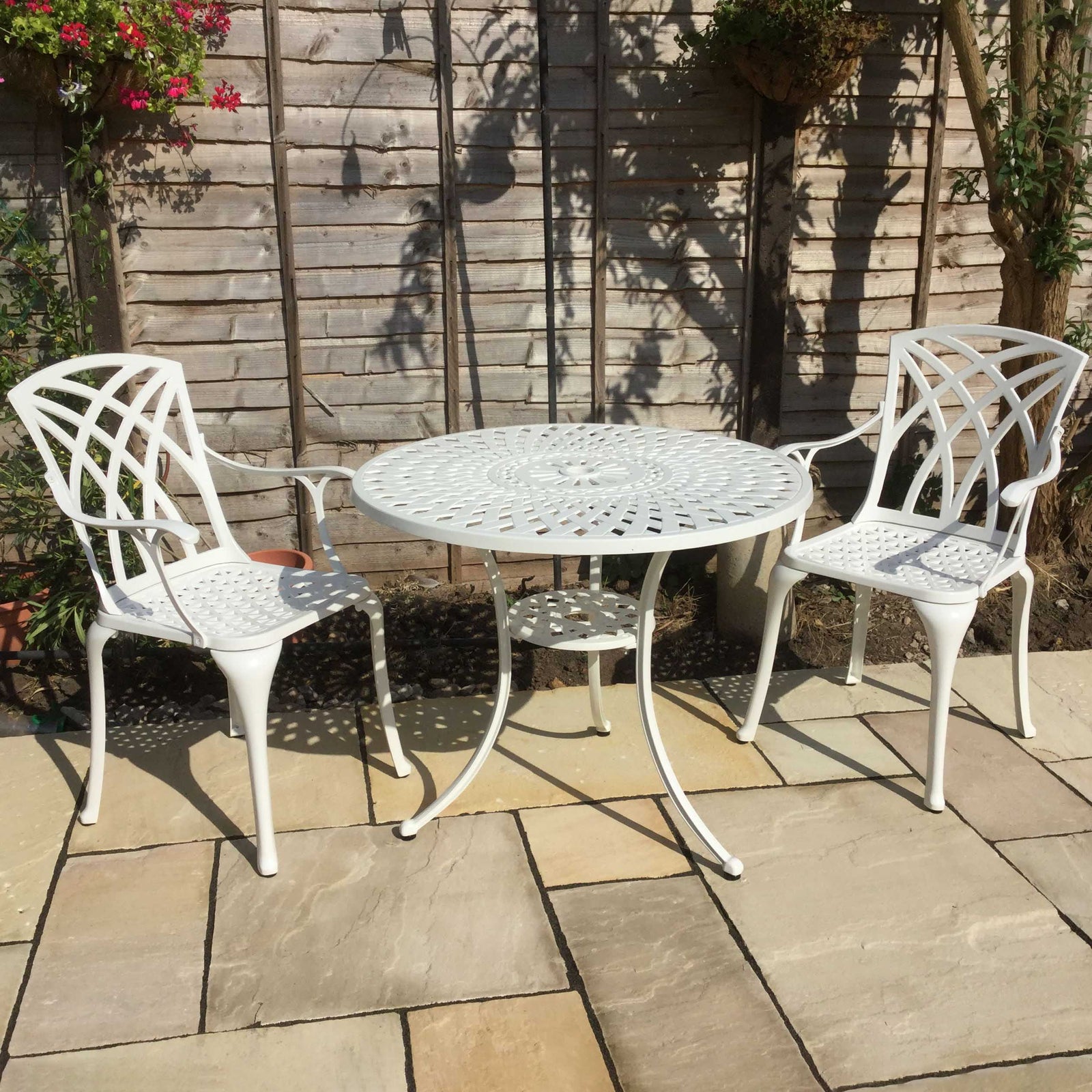 Mia Tuintafel (2 Persoons Set)