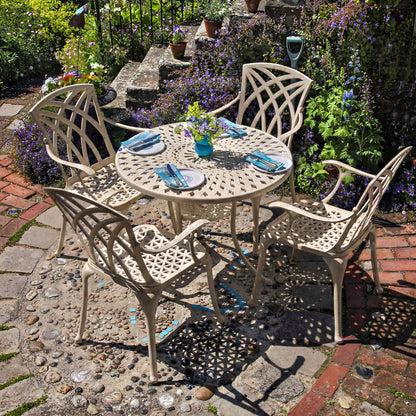 Mia tuintafel (4 persoons set)