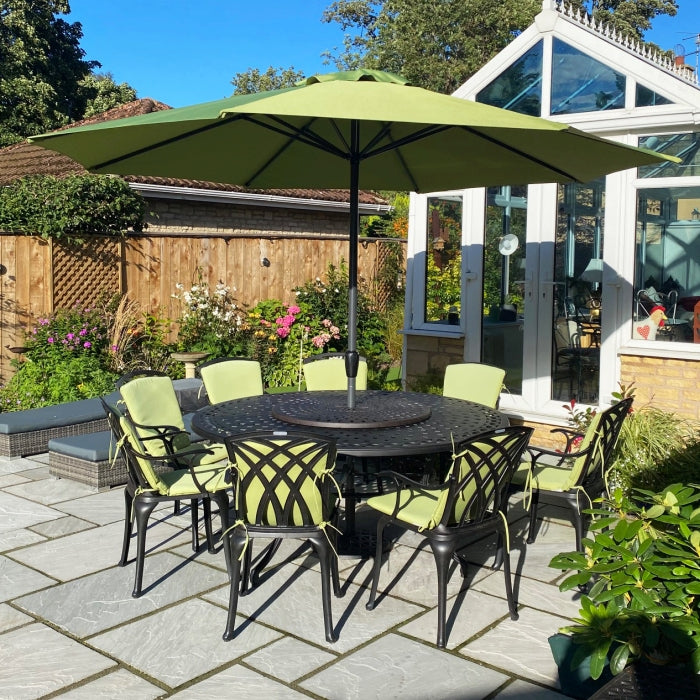 Olivia tuintafel (8 persoons set)